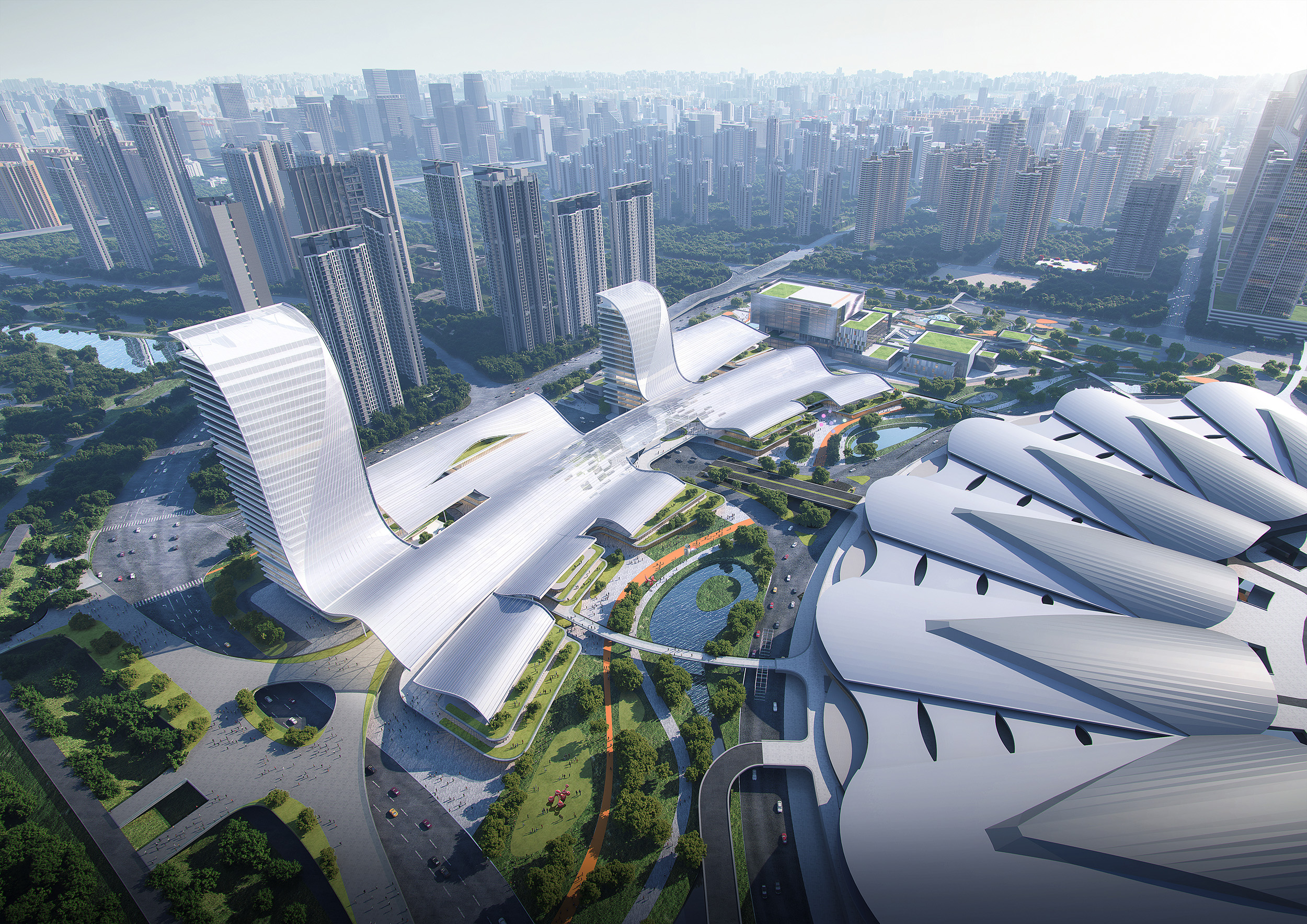 Wuhan Metro National Convention Center Control Center hero